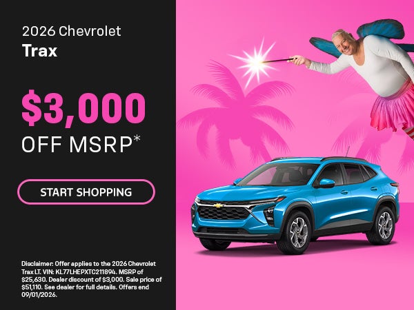 2026 Chevrolet Trax Offer