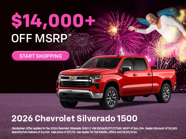 2026 Chevrolet Silverado 1500 Offer