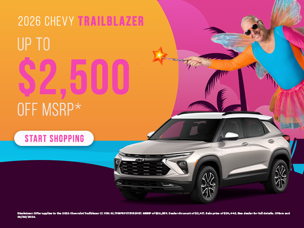 2026 Chevrolet Trailblazer Offer