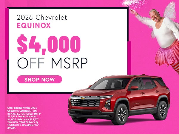 2026 Chevrolet Equinox Offer